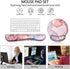 Keyboard Wrist Rest and Mouse Pad with Wrist Support, Ergonomic Memory Foam Mouse Pad for Gaming and Office, Pain Relief Mouse Pad and Wrist Suppo...