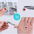 KUUQA Jewelry Making Kit Jewelry Findings Starter Kit Jewelry Beading Making and Repair Tools Kit...