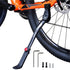 RBRL Bike Kickstand 18mm Hole Spacing, Bike Stand Aluminium Alloy Adjustable Bicycle Kickstand, Rear Side Bicycle Kick Stand for 24''-29'' Mountai...