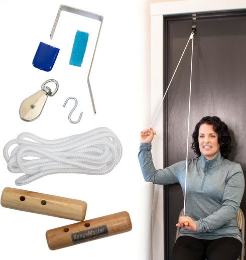 DIY Ranger RangeMaster DIY Ranger Shoulder Pulley ? Physical Therapy Shoulder Exercise Tool ? Do It Yourself Kit ? Aids with Recovery and Increase...
