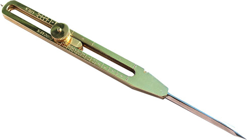 Solid Brass Proportional Divider 9 inch with Nice Hardwood Box...