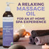 Viva Naturals Organic Massage Oil (8 fl. oz.) - Lavender Scented Relaxing Body Massage Oil for Massage Therapy - Perfect for Home Use & Profession...