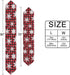 WOOR Double-Sided Snowflakes On Buffalo Plaid Background Christmas Table Runner 13 x 70 Inches Long,Table Cloth Runner for Wedding Party Holiday K...