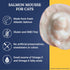 Ernie Els Premium Salmon Mousse Topper for Cat Food - Omega-Rich, Grain-Free Cat Treat (Pack of 2)...