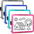 Small Dry Erase Board, Small White Board, Magnetic Whiteboard, Small Whiteboard - 8.5” X 11” - White Board for Refrigerator, for Kids, Students, M...