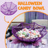 JOYIN 3 Pcs Large Halloween Spider Web Plastic Baskets Bowls, Trick or Treat Halloween Basket Candy Bowl Dish, Haunted House Classroom Halloween P...
