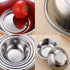 Stainless Steel Mixing Bowl, Flat Bottom Wide Flat for Larger Capacity, Home, Refrigerator, and Kitchen Food Storage Organizers Ecofriendly, Reusa...