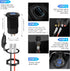 2Pcs 12V/24V Outlet with Voltmeter& ON/Off Switch, Quick Charge 3.0 Dual USB Power Outlet, Waterproof Fast Charge USB Charger Socket DIY Kit for C...