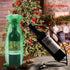 HRX Package 30pcs Organza Wine Bags, Sheer Mesh Wine Gift Pouches Bottle Covers Dresses with Drawstring for Christmas (Green)...