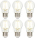 Westinghouse Lighting 5278020 8 Watt (75 Watt Equivalent) A15 Dimmable Clear Filament LED Light Bulb, Medium Base, 6 Pack...