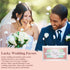 100 Sets Get Lucky Tonight Wedding Lottery Ticket Holders with Stickers Mini Lotto Lottery Ticket Holder Clear Glassine Envelopes for Wedding Favo...
