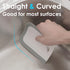 Curved Small Squeegee, Mini Squeegee. Kitchen Sink Squeegee for Sinks, Countertops and Dishes. Bathroom Shower Squeegee for Glass Doors, Windows, ...