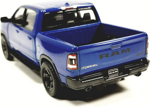 Kinsmart Dodge Ram 2019 Navy Blue 1500 Pickup Truck1/46 O Scale Diecast Truck...