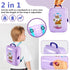 HERSITY Pet Care Vet Kit Kid, Puppy Pretend Play Toy Girl, Toy Dog Bath Grooming Set, Gift 3 4 5 6 Year Old Toddlers Childrens Veterinarian Playse...