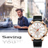 Avaner Men's Wristwatch Analog Quartz Sport Watch Leather Strap Wrist Watch with Luminous Hands and Date Calendar...