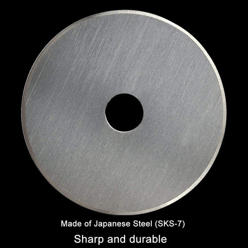 Rotary Cutter Blades 45mm 10 Pack by KISSWILL, Fits Fiskars, Olfa, Martelli, Dremel, Truecut, DAFA Rotary Cutter Replacement for Quilting Scrapboo...