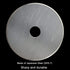 Rotary Cutter Blades 45mm 10 Pack by KISSWILL, Fits Fiskars, Olfa, Martelli, Dremel, Truecut, DAFA Rotary Cutter Replacement for Quilting Scrapboo...