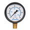 Measureman 2" Swimming Pool Pressure Gauge, 1/4"NPT Lower Mount, 0-60psi/kpa, Plastic Case...