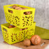 Hutzler Pantry Basket, Green...