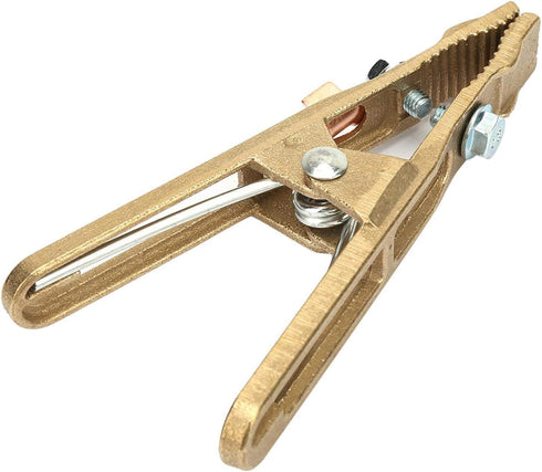 260/300/500A Brass A Shape Ground Clip Clamp Welding Earth Clamp Ground Clamp for Welding Machine Accessories(260A)...