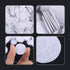 Framendino, 2000 Pack 1 Inch White Felt Circles Pads for Hair Accessories DIY Craft Project...