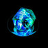 4" LED Rotating Display Base for Crystals Glass Art, Colorful Light Rotating Crystal Display Base Stand, Cup Display Stand Turner for Tumbler Cup...