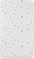 TL Care 100% Natural Breathable Cotton Jersey Knit Fitted Bassinet Sheet, Grey Stars and Moons, 15" x 33", Soft Breathable, for Boys and Girls(Pac...