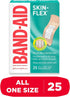 Band-Aid Brand Skin-Flex Adhesive Bandages, All One Size, 25 Bandages Per Box (6 Boxes)...