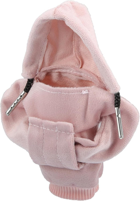 Motoforti Universal Car Gear Shift Cover Shift Knob Cover, Gear Stick Cover Shift Gear Cover, Fashionable, Fabric, Pink...
