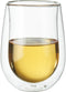 ZWILLING J.A. Henckels Double-Wall Stemless White Wine Glass Set, 10 fl. oz, 2-pc...