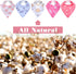 5 Pack Adult Drool Bandana Bibs Soft Large Absorbent Bibs for Special Needs Waterproof, Kids, Men Women (Cute Pattern)...