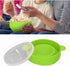 The Original Popco Silicone Microwave Popcorn Popper with Handles, Silicone Popcorn Maker, Collapsible Bowl Bpa Free and Dishwasher Safe...