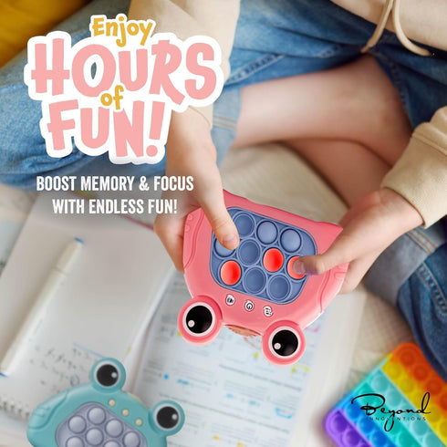 Fast Push Game | Pop It Game Light Up Fidget Toy | The Fidget Game | Quick Push Bubble Game for Educational and Memory Growth | Speed Push Pop Gam...