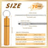 GarfxG 70pcs Beading Needles Straight Beading Needles for Jewelry Making, 0.45mm Diameter, 48mm/1.89" Length Fine Thread Seed Beads Needles with S...