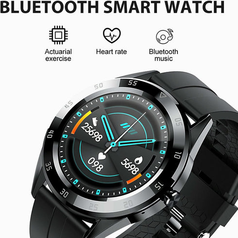 Waterproof Bluetooth Smart Watch Phone Mate Heart Rate Tracker for iOS Android...