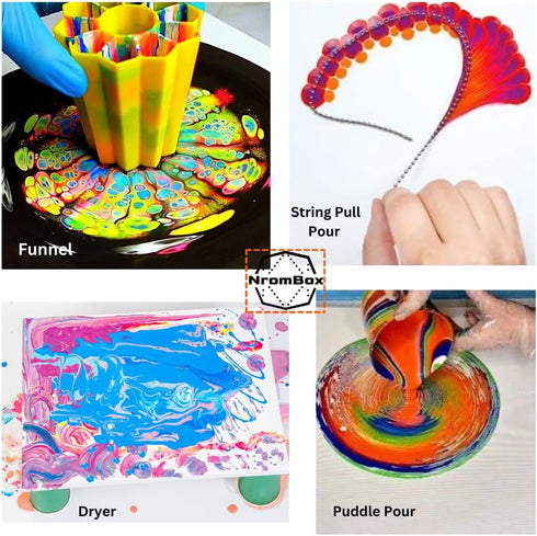 Canvas Stands For Acrylic Paints Pouring And Epoxy | Elevate Your Craft Paint Artworks Projects | Paint Holder For Handicrafts And Crafts | Premiu...