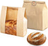 10 Pack Large Paper Bread Bags for Homemade Sourdough Loaves Bread Bags with Window for Homemade Bread Gift Giving, Sourdough Bread Packaging Stor...
