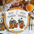 Horaldaily 50 Fall Disposable Paper Decorative Guest Napkins, Thanksgiving Autumn Harvest Orange Pumpkin Leaves Hand Towel for Party Lunch Dinner ...