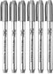 Mr. Pen- Metallic Paint Markers, 6 Pack, Silver Paint Marker, Silver Pen, Silver Markers Permanent Metallic, Silver Ink Pen, Silver Metallic Marke...