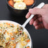 Asian Soup Spoons Chinese Soup Spoons Stainless Steel Spoons, Thick Heavy Stainless Steel Soup Spoons Table Spoons Dinner Spoons Flat Square Spoon...