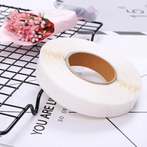 URATOT 500 Pieces (1 Roll) Glue Points Removable Balloon Glue Points Double Sided Dots Tape for Craft Wedding Decoration...