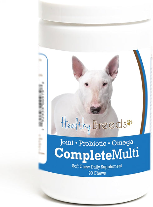 Healthy Breeds Bull Terrier All in One Multivitamin Soft Chew 90 Count...