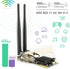 Ubit AC1200 PCIe WiFi Card for PC with BT 4.2 | Dual Band Wireless Network Adapter WiFi Card with Heat Sink Technology | for Gaming, Browsing, Str...