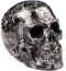 Skullis 2.0" Gabbro Crystal Skull, Hand Carved Gemstone Fine Art Sculpture, Reiki Healing Stone Statue....