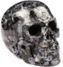 Skullis 2.0" Gabbro Crystal Skull, Hand Carved Gemstone Fine Art Sculpture, Reiki Healing Stone Statue....