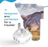 Ceptics South Africa Travel Adapter - 5 Input with QC 3.1A Dual USB and USB-C - Ultra Compact - Light Weight - USA to Any Type M Countries Such as...