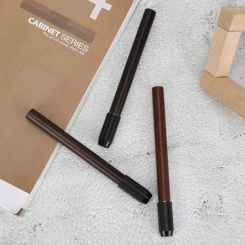 3Pcs Pencil Extenders, Wooden Pencil Extender Handle Pen Holder Lengthener for Colored Pencils Crayon School Office Supplies(three pack)...