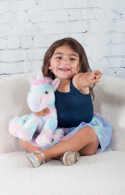 The Petting Zoo, Unicorn Stuffed Animal, Gifts for Girls, Cotton Candy Unicorn Plush Toy 12 inch...