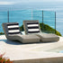 4 Pack Waterproof Pillow Covers Outdoor Throw Pillowcases Decorative Garden Cushion Case for Home Garden Patio Couch Balcony Striped (20 * 20 inch...