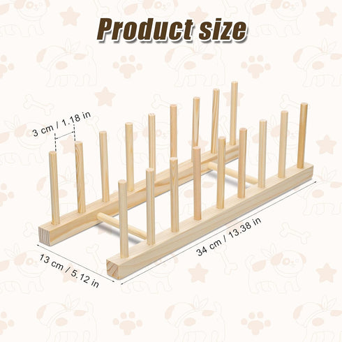 Puzzle Display Stand, Wooden Puzzle Storage Rack Non-Skidding Jigsaw Shelf Holder Rack Puzzle Organizer Holder Puzzle Rack Organizer Accessories f...